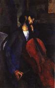 Amedeo Modigliani The Cellist USA oil painting reproduction